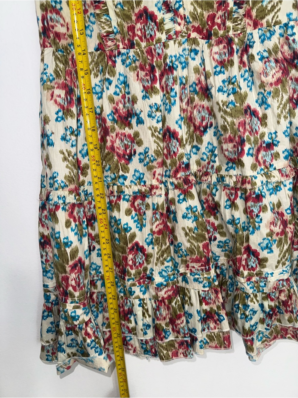 Caroline Constas White Floral Mini Dress with Multicolor Print - Picture 3 of 9